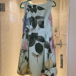 Ted Baker Floral Dress - Worn Once, Excellent Cond